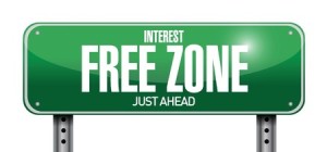 Interest Free Zone Ahead