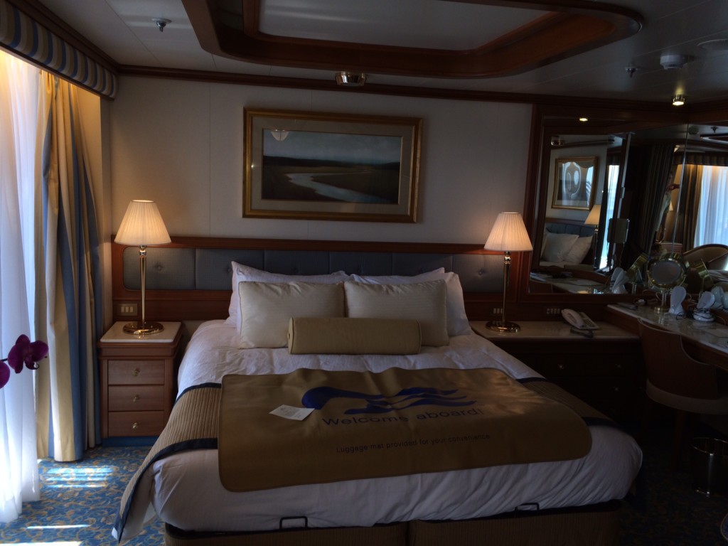 A large comfortable bed and room to enhance the cruising experience